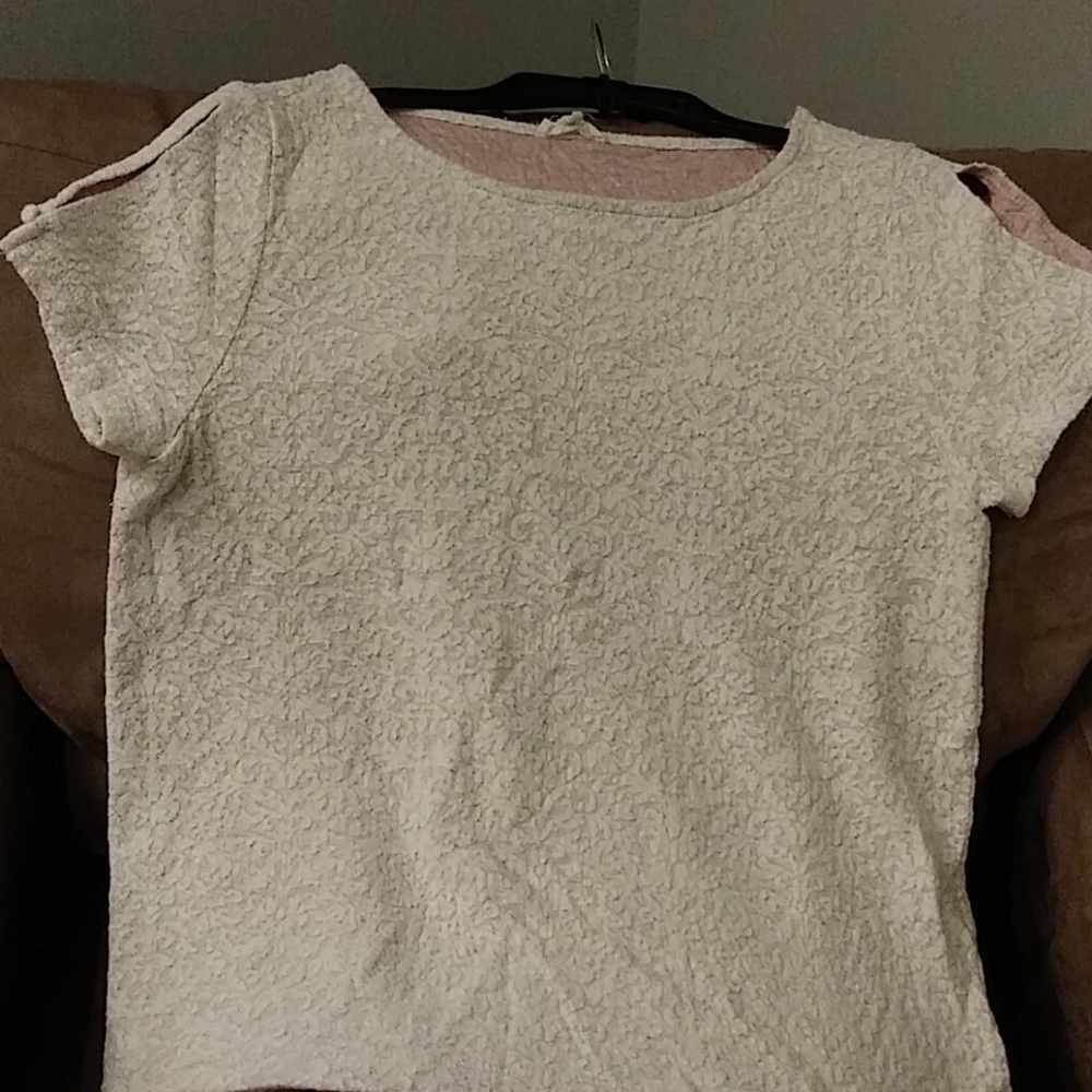 Jane and Delancey lace t-shirt